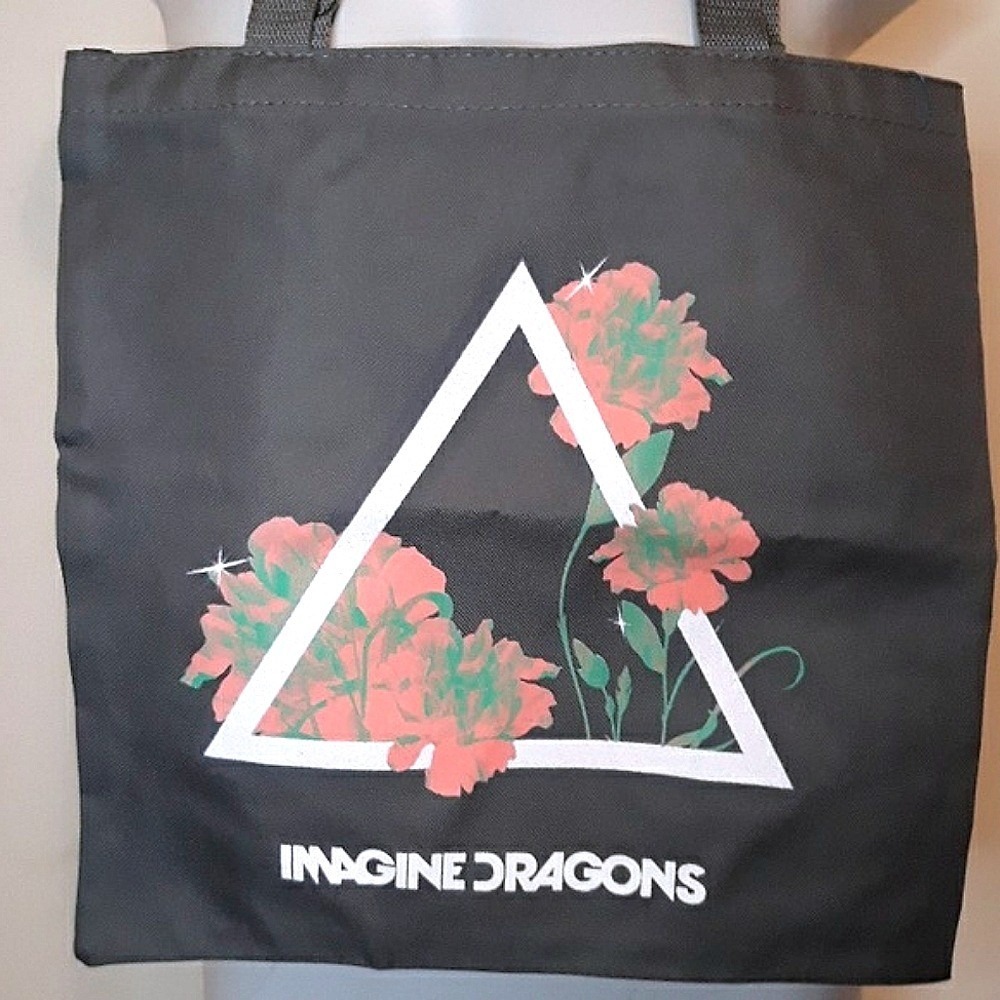 Imagine Dragons 2018 Evolve Tour Tote Bag Graphic Merch - Picture 3 of 8